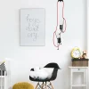 Best Sale EMIBIG LIGHTING Suspension Bobi 2 en noir, câble rouge, à 2 lampes