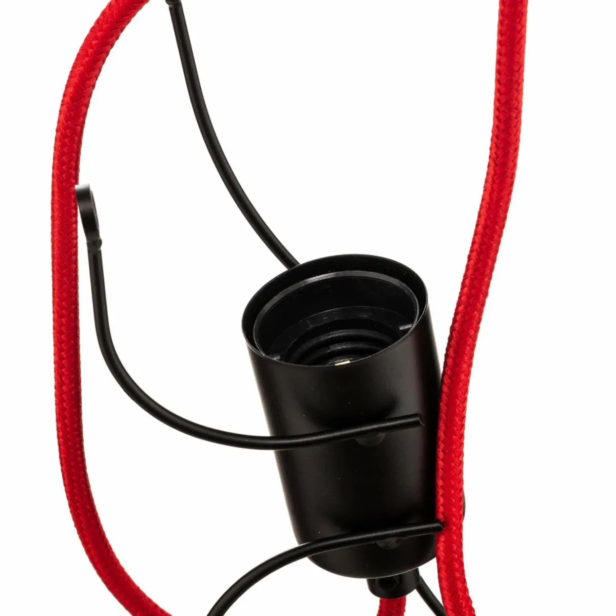 suspension_bobi__en_noir_cble_rouge___lampes_5.webp Best Sale EMIBIG LIGHTING Suspension Bobi 2 en noir, câble rouge, à 2 lampes