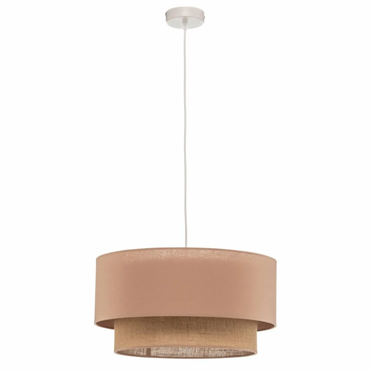 suspension_boho__cm__lampe_cappuccinojute_1.webp New Duolla Suspension Boho Ø 45 cm 1 lampe cappuccino/jute