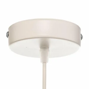 Sale Duolla Suspension Boho Ø 60 cm 1 lampe écru-blanc/rotin