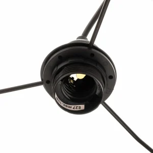 Sale Duolla Suspension Boho Ø 45 cm 1 lampe noire/jute