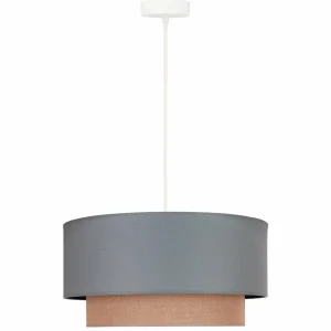 Best Sale Duolla Suspension Boho Ø 45 cm 1 lampe vert sauge/jute