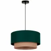 Cheap Duolla Suspension Boho Ø 45 cm 1 lampe verte/jute