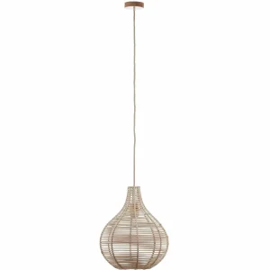 Discount Viokef Suspension Bolita en bois, Ø 42 cm