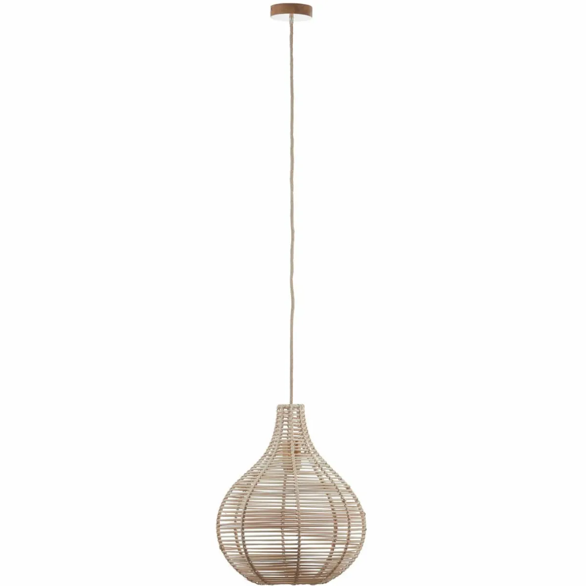 suspension_bolita_en_bois__cm_0.webp Discount Viokef Suspension Bolita en bois, Ø 42 cm