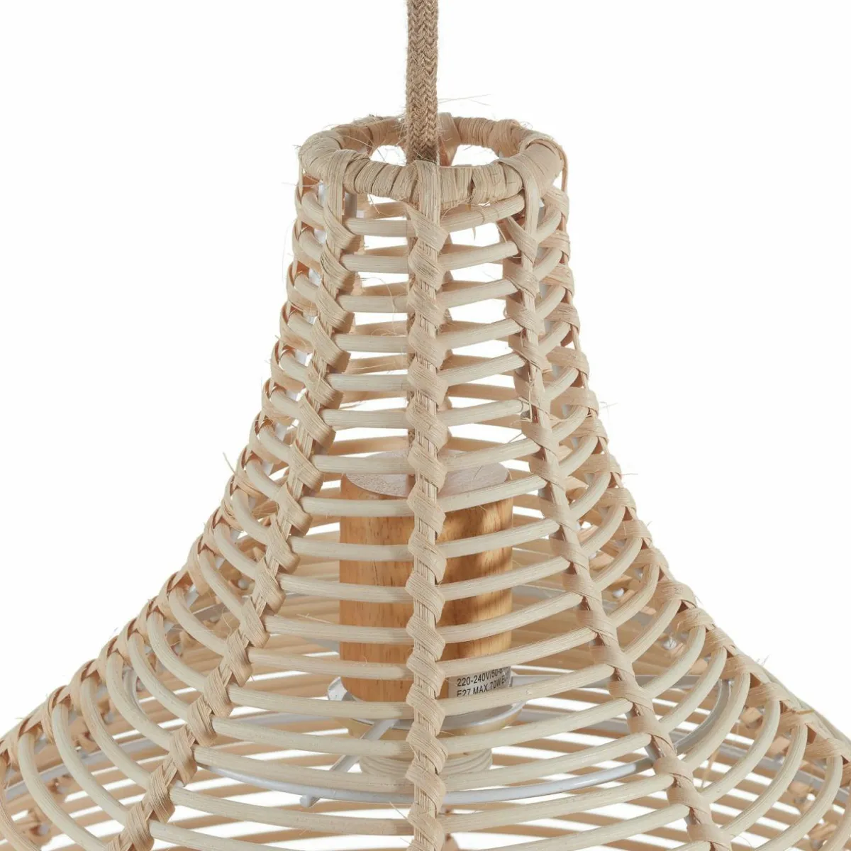 suspension_bolita_en_bois__cm_3.webp Discount Viokef Suspension Bolita en bois, Ø 42 cm