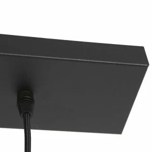 Cheap Steinhauer Suspension Bollique, 3 lampes, longue, noire, verre