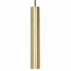 Store Steinhauer Suspension Bollique, 5 lampes rondes, laiton, GU10 + E27