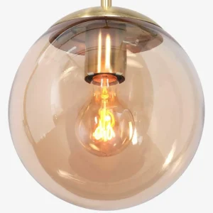 Store Steinhauer Suspension Bollique, laiton, Ø 30 cm, verre, 1 lampe, sphère