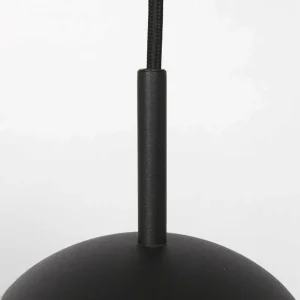 Shop Steinhauer Suspension Bollique, noir, Ø 30 cm, verre, 1 lampe, sphère