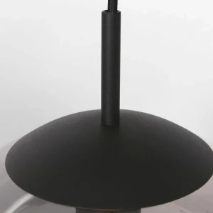 Outlet Steinhauer Suspension Bollique, noir, Ø 20 cm, verre, 1 lampe, sphère