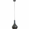 Best Zijlstra Suspension Bombur à une lampe, noire et brune