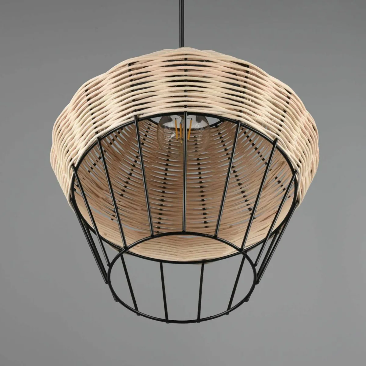 suspension_borka___lampe___cm_natur_2.webp Clearance Reality Leuchten Suspension Borka, à 1 lampe, Ø 30 cm, Natur
