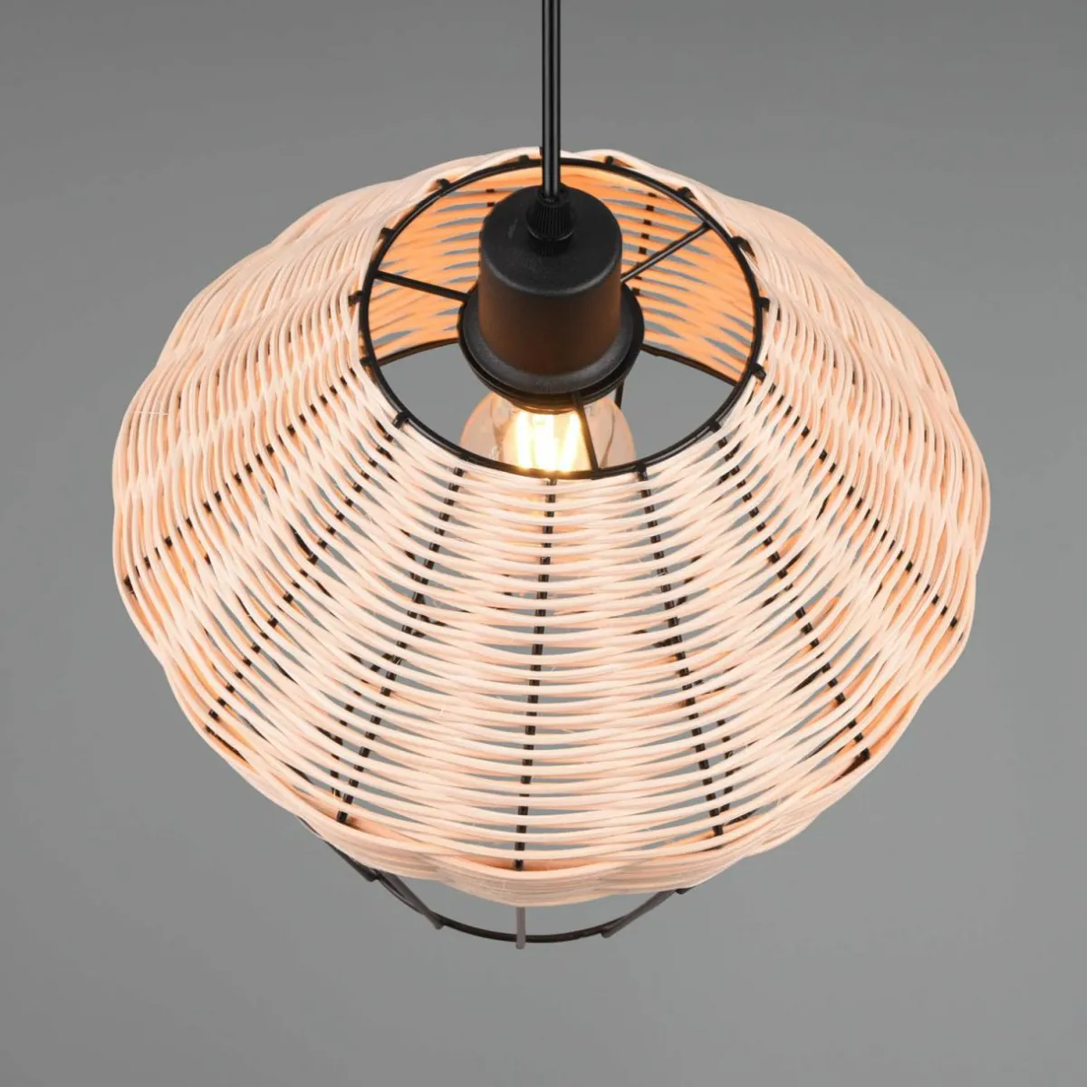 suspension_borka___lampe___cm_natur_3.webp Clearance Reality Leuchten Suspension Borka, à 1 lampe, Ø 30 cm, Natur