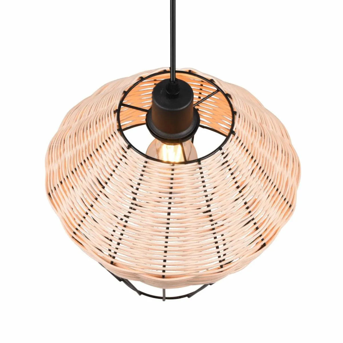 suspension_borka___lampe___cm_natur_6.webp Clearance Reality Leuchten Suspension Borka, à 1 lampe, Ø 30 cm, Natur