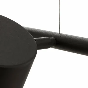 Store ALDEX Suspension Bot noire, à six lampes