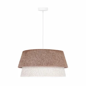 Store Euluna Suspension Boucle, Ø 50 cm, cappuccino/écru