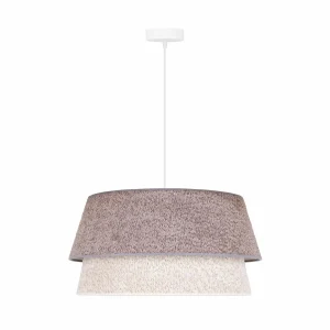 Store Euluna Suspension Boucle, Ø 50 cm, grise/écru