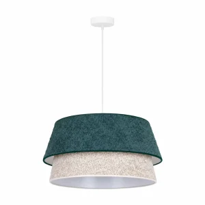 Online Euluna Suspension Boucle, Ø 50 cm, verte/écru