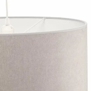 Cheap Duolla Suspension Bristol, motif tissé, gris