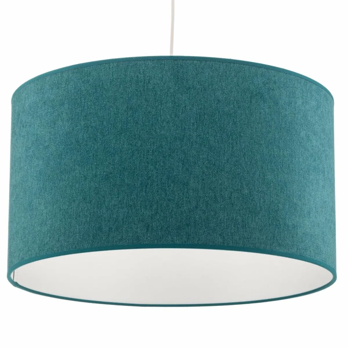 suspension_bristol_motif_tiss_turquoise_2.webp Cheap Duolla Suspension Bristol, motif tissé, turquoise