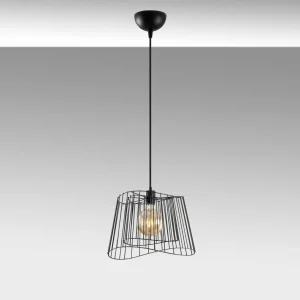 Discount Opviq Suspension Byisoo 6345 à 1 lampe Ø40cm noir