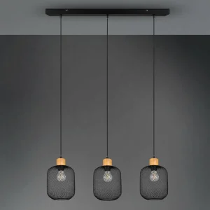 Discount Reality Leuchten Suspension Calimero aspect cage à 3 lampes