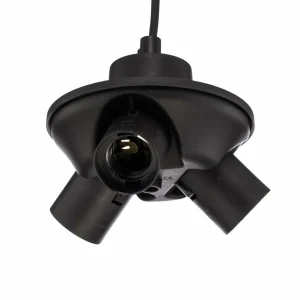 Cheap TK Lighting Suspension Calisto, Jute, brun naturel, 3 lampes, Ø 50 cm