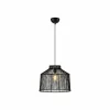 Online Markslöjd Suspension Capanna, abat-jour métal, noire