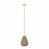 Cheap EGLO Suspension Caprarola, Ø 20 cm, sable, verre/métal