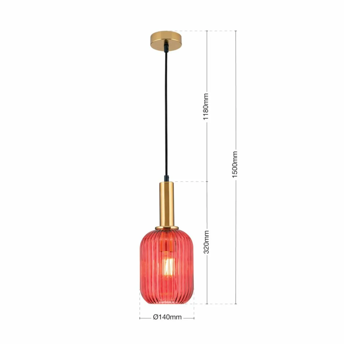suspension_carneval_laiton_vieillirouge___cm_verre_0.webp New ORION Suspension Carneval, laiton vieilli/rouge, Ø 14 cm, verre