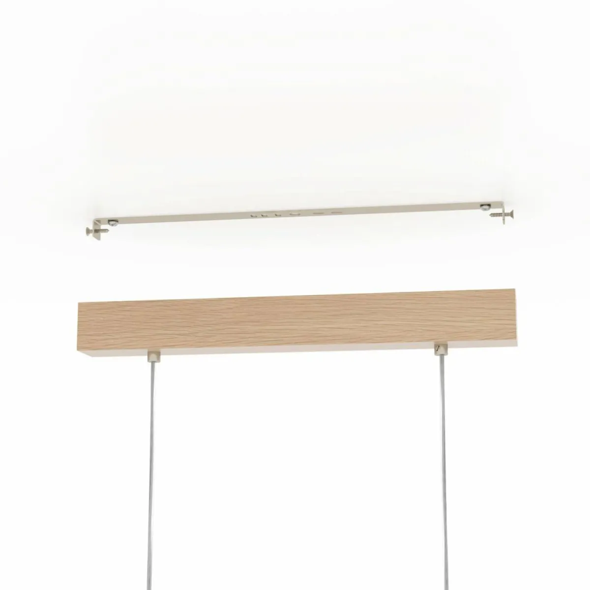 suspension_castralvo_longueur__cm_boisblanc__lampes_tissu_0.webp Discount EGLO Suspension Castralvo, longueur 115 cm, bois/blanc, 5 lampes, tissu