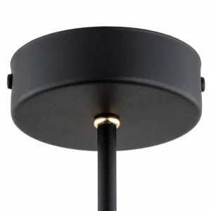 Flash Sale Argon Suspension Charlotte, à cinq flammes, noir
