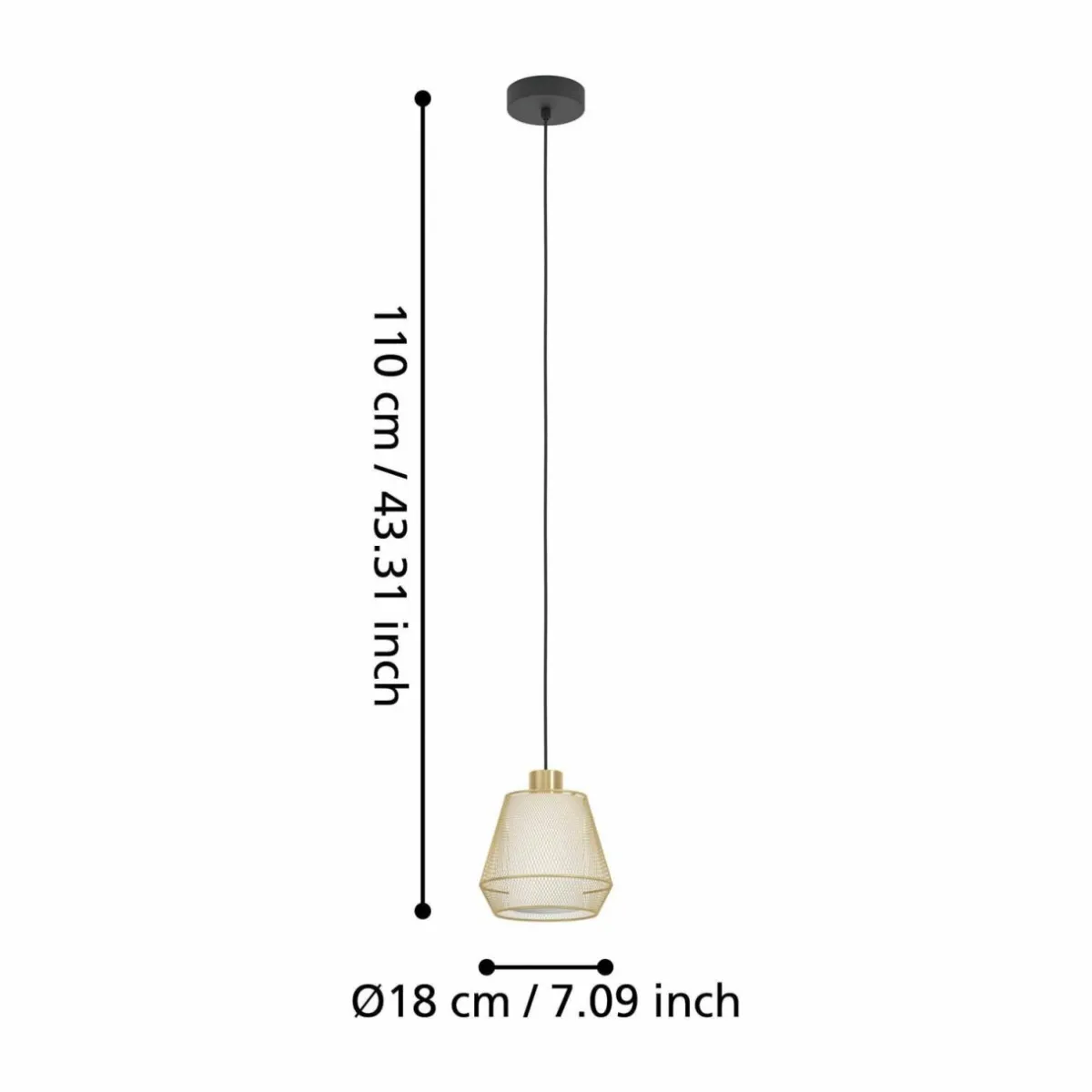 suspension_ciudadela_noirlaiton_1.webp Cheap EGLO Suspension Ciudadela, noir/laiton