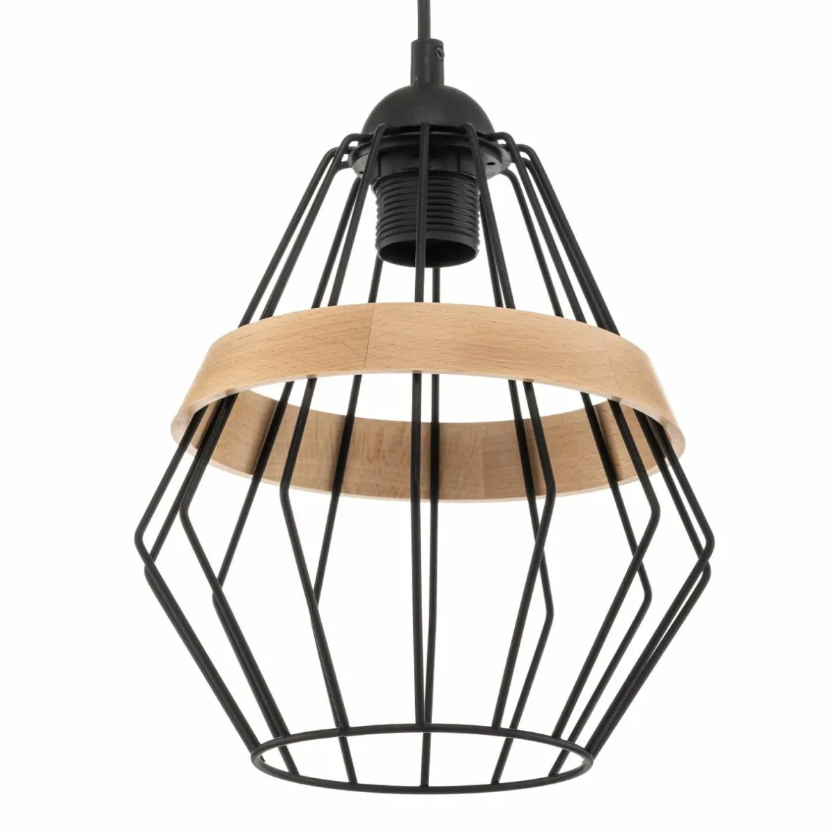 suspension_cliff__abatjour_cage_avec_bande_bois_2-1.webp Cheap Eko-Light Suspension Cliff, 1 abat-jour cage avec bande bois