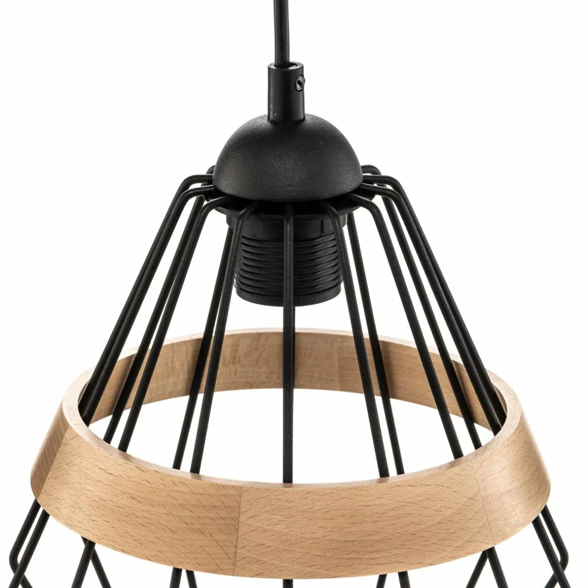 suspension_cliff__abatjour_cage_avec_bande_bois_4-1.webp Cheap Eko-Light Suspension Cliff, 1 abat-jour cage avec bande bois