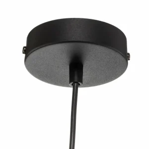 Cheap Eko-Light Suspension Cliff, 1 abat-jour cage avec bande bois