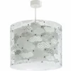 Discount Dalber Suspension Clouds pour chambre d'enfant, gris