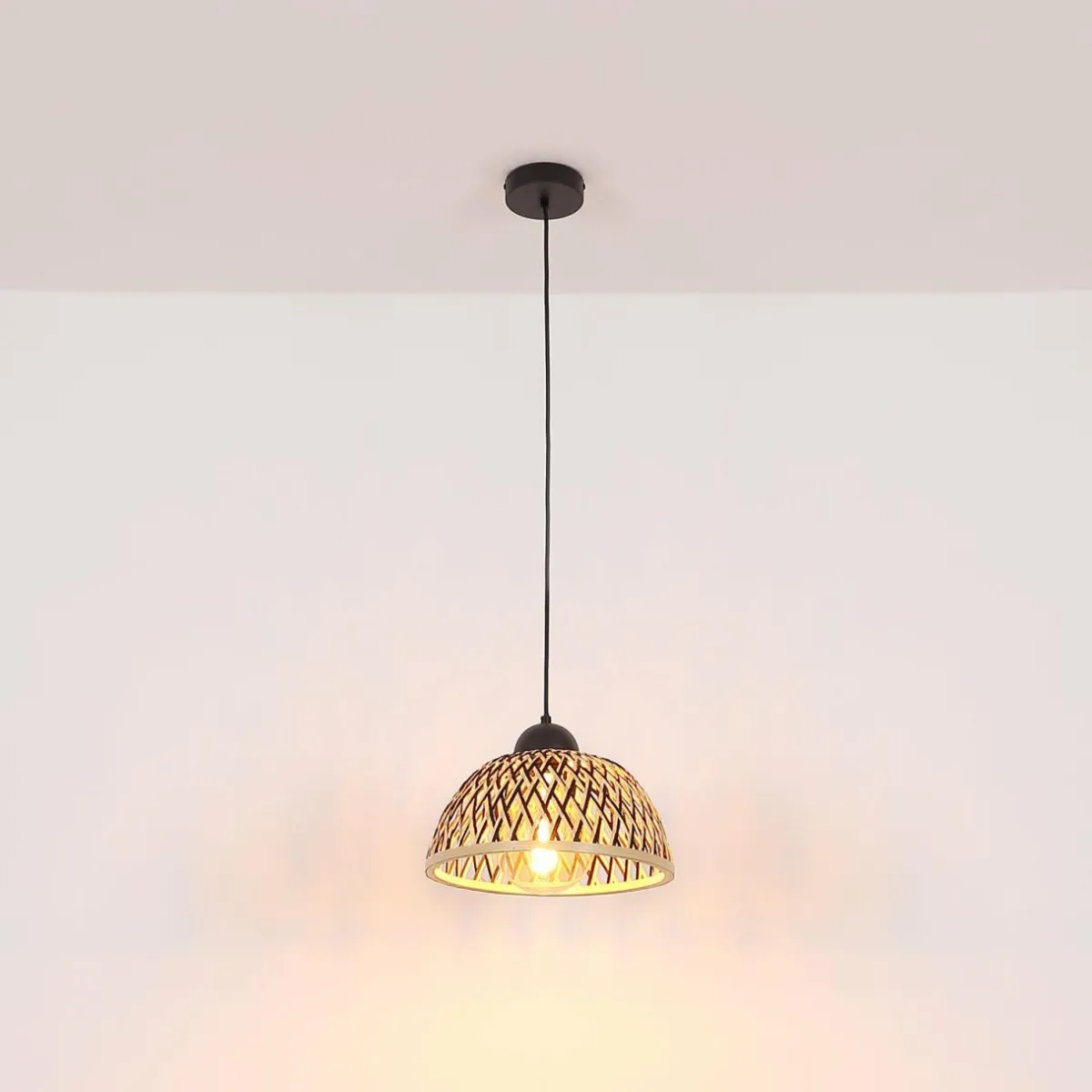suspension_colly_abatjour_treillis_bambou_cm_2.webp Clearance Globo Suspension Colly abat-jour treillis bambou, Ø40cm
