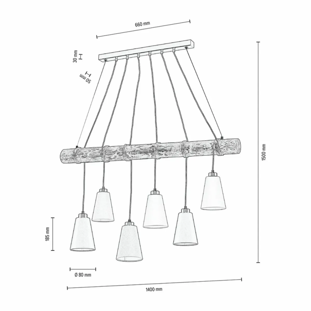 suspension_como___lampes_noyer_0.webp Cheap BRITOP Suspension Como, à 6 lampes, noyer