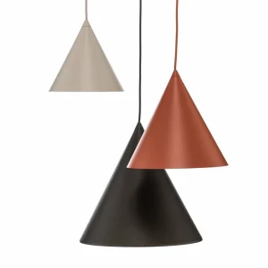 Outlet TK Lighting Suspension Cono, à 3 lampes, ronde, multicolore, tailles mélangées