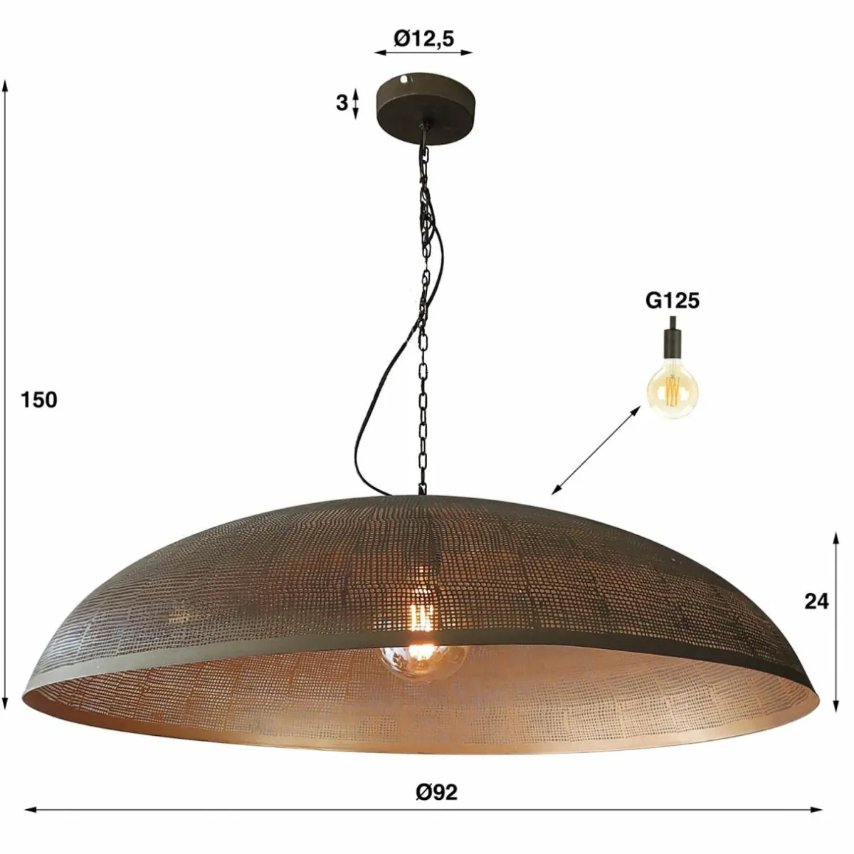 suspension_cosbro_bronze_ancien__cm_1.webp Hot Zijlstra Suspension Cosbro, bronze ancien, Ø 92 cm