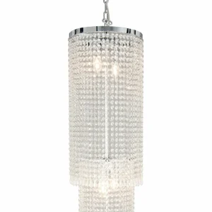 Sale Clayre&Eef Suspension CR114 avec pendentif en verre, 210 cm