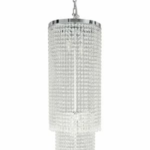 Sale Clayre&Eef Suspension CR114 avec pendentif en verre, 210 cm