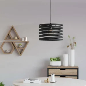 Discount EGLO Suspension Cremella, Ø 37 cm, noir, acier