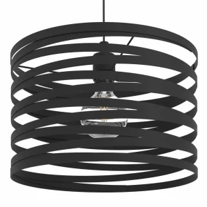 Discount EGLO Suspension Cremella, Ø 37 cm, noir, acier