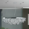 Clearance ORION Suspension Crystalriver avec cristal chromé