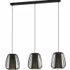 Store EGLO Suspension Curasao, poutre, trois lampes