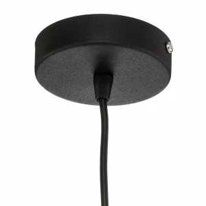 Hot HELAM Suspension Dali en noir, à 1 lampe
