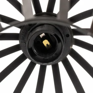 Hot HELAM Suspension Dali en noir, à 1 lampe